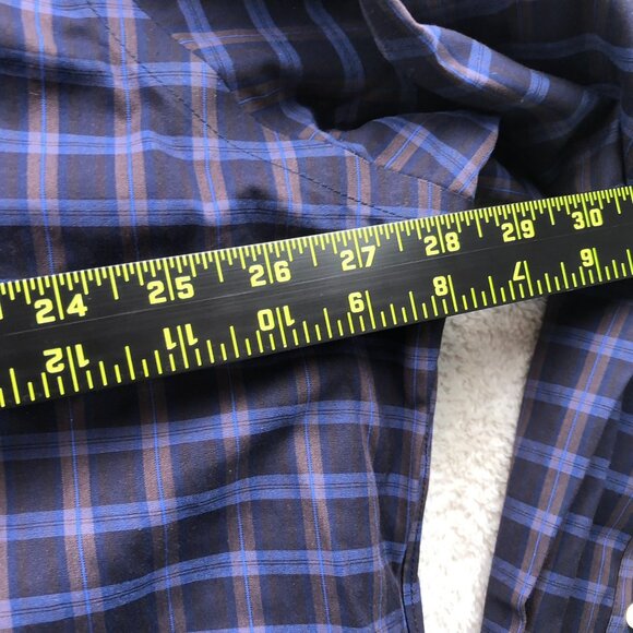 Kirkland Signature Mens Dress Shirt 3XL 19 Neck Non-Iron Traditional Fit Plaid - Picture 5 of 10